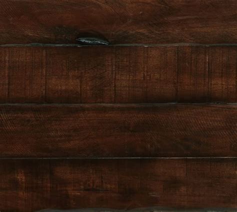 rustic mahogany stain wood swatch pottery barn