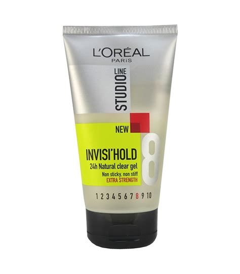L'oreal paris hair care advanced hairstyle lock it clean style gel, 5.1 fluid ounce. L'Oreal Studio Line Invisible Extra Strength Hair Gel ...