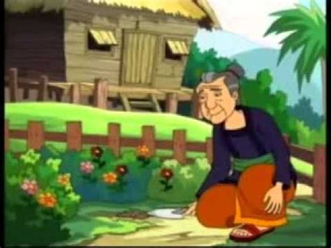 Untung saja, ada anggota timku yang bisa mengurangi keteganganku. Keong Mas & Timun Mas - YouTube