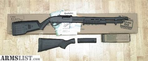 armslist for sale remington 870 express tactical rail ghost sights 2 feed tube magpul stocks