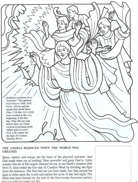 Preschool Heaven Bible Coloring Pages Coloring Pages