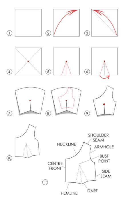 Darts Sewing Pattern Byanugrahduria