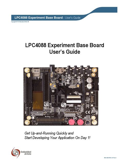 Lpc4088 Experiment Bb Users Guide Pdf Embedded System Electrical