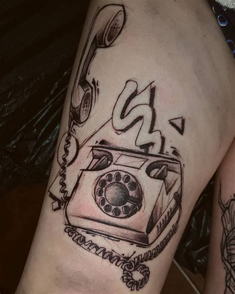 30 Pretty Telephone Tattoos To Inspire You Style Vp
