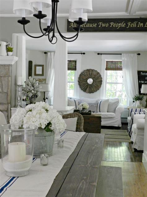 Let the interior decorating styles matrix help you to choose the styles that match your decorating preferences. Dining Room decor ideas - rustic, farmhouse style with ...