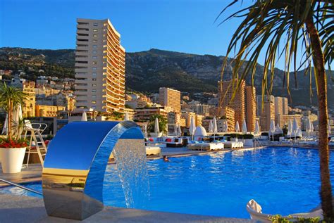 Fairmont Monte Carlo Rooftop Pool Wavejourney