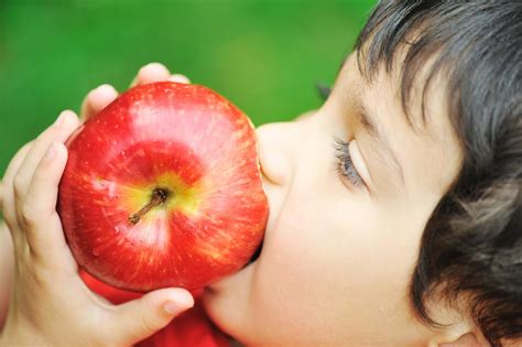 Kids Eating Apples Feeding My Kid