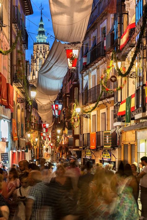 Street in Toledo, Spain. : europe