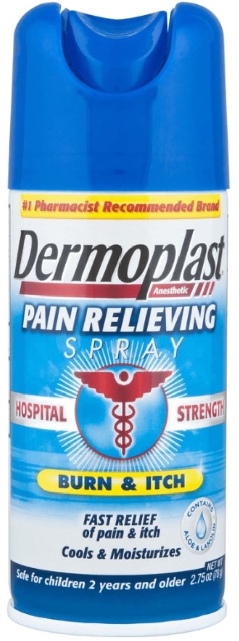 To apply to face, spray in palm of hand. 4 Pack - Dermoplast Pain Relieving Spray 2.75 oz - Walmart ...