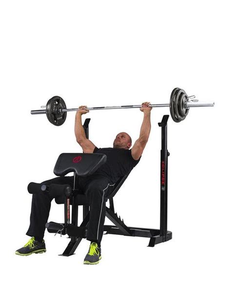 Marcy Eclipse Be3000 Weight Bench And Adjustable Squat Stand