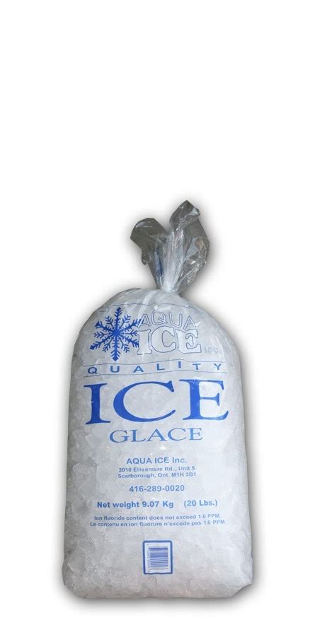 Packaged Ice Aqua Ice