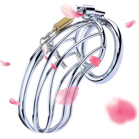 Stainless Steel Small Chastity Device Stainless Fantasy For Men Male