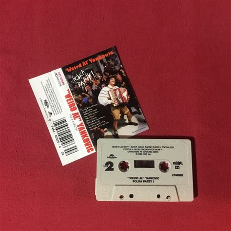 Weird Al Yankovic Polka Party 1986rock N Roll Cassette Pzt