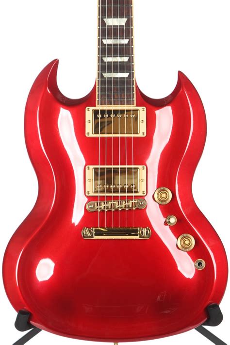 2008 Gibson Sg Diablo Metallic Red Guitar Of The Month Gibson Sg