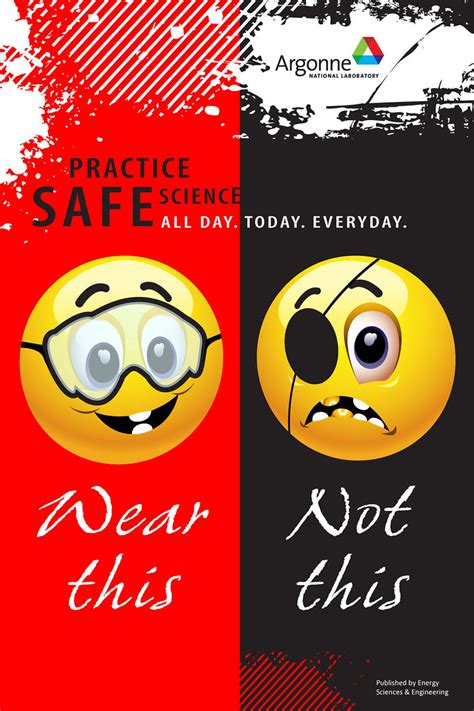 If you've seen the pinterest boards and need a page for your students' science journals please i love it for a great way to have student work collaboratively early in the year, which is a skill they will need for the science lab. ESE Safety Poster | Argonne National Laboratory | Flickr