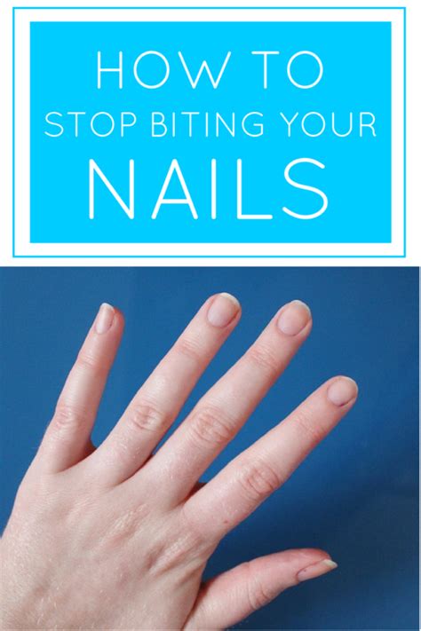 How To Stop Biting Your Nails You Nailed It Nail Care Routine Nail