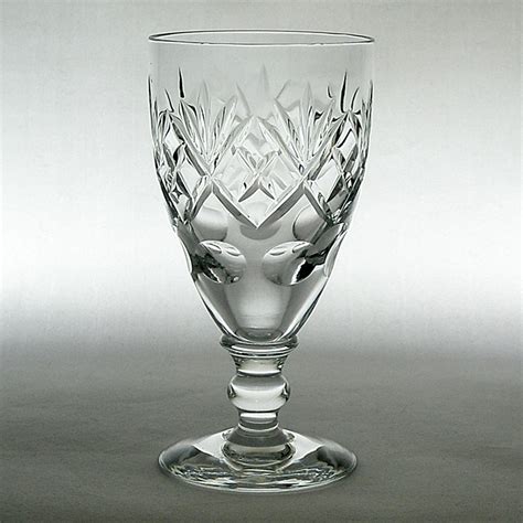 Royal Doulton Crystal Georgian Sherry Glass Cut Pattern