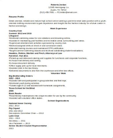 Prove that stereotype wrong by emphasizing a track record of timeliness since you're a teen and you likely don't have a lot of work experience, you really need. Teenager High School Student Resume With No Work Experience