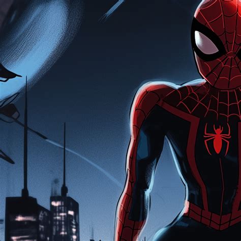 Stark Contrast Spider Man Matching Pfp Designs Left Side Image