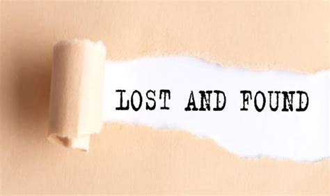 810 Lost And Found Stock Photos Pictures And Royalty Free Images Istock