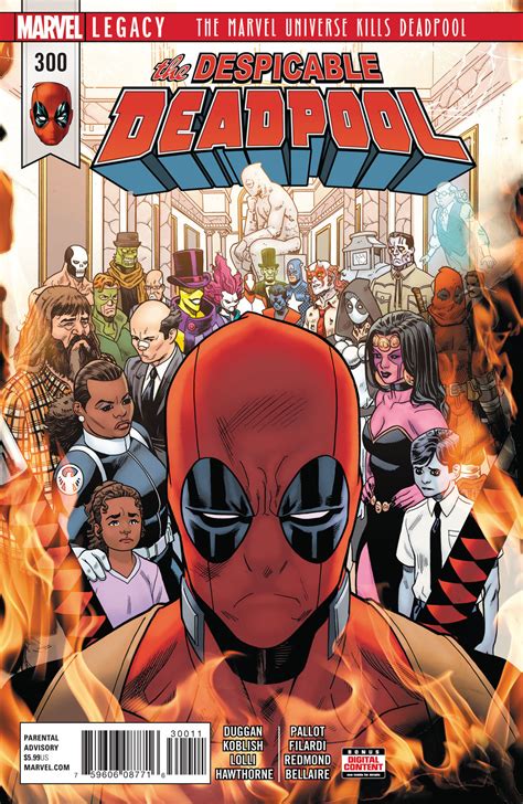 Marvel Comics And The Despicable Deadpool 300 Spoilers The