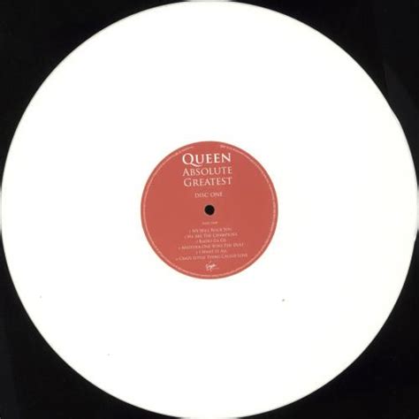 Queen Absolute Greatest 180gram White Vinyl German 2 Lp Vinyl Record