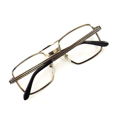 Aviator Eyeglasses Vintage 50s 60s Nos Foremost Oversized Etsy