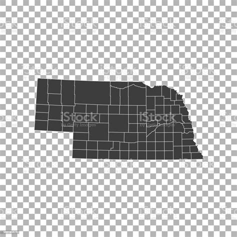 Nebraska Map Stock Illustration Download Image Now Istock