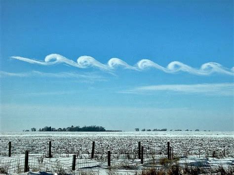 Kelvin Helmholtz Wave Clouds These Clouds Look Like Crashing Ocean