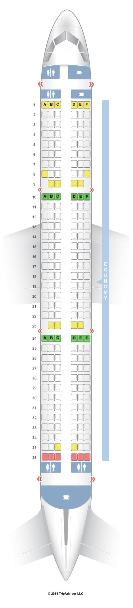 Seatguru Seat Map Us Airways Airbus A321 321 Images And Photos Finder