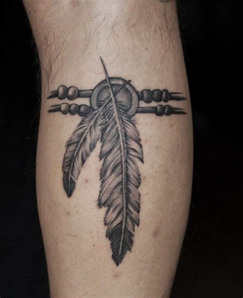 Pin By Péter Bancsa On Munka Indian Feather Tattoos Feather Tattoo