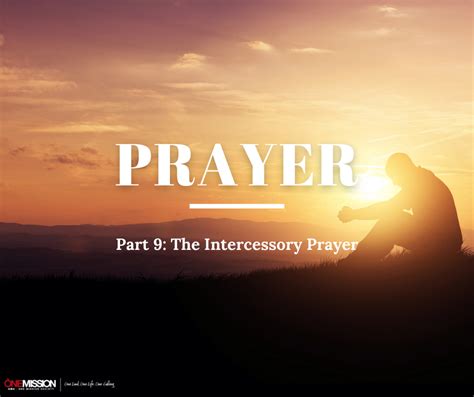 The Intercessory Prayer Oms Canada