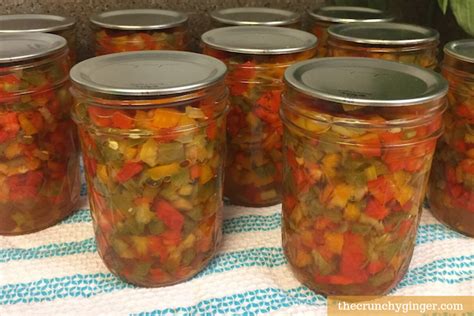 How To Can Pepper Relish A Water Bath Canning Tutorial For Beginners