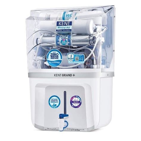 Plastic Kent Grand Plus Rouvuftds Water Purifier 9 Litres Storage