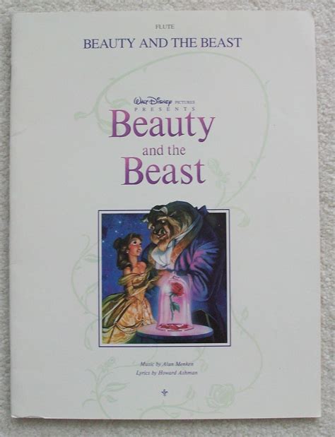 Beauty And The Beast Flute 9780793514533 Menken Alan
