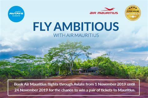 Win Two Tickets To Mauritius With Aviate And Air Mauritius Travel Weekly
