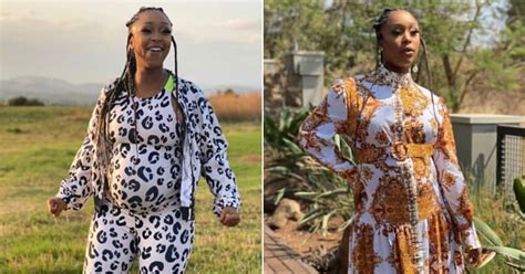 5 Times Minnie Dlamini Jones Rocked Baby Bump Hugging Outfits
