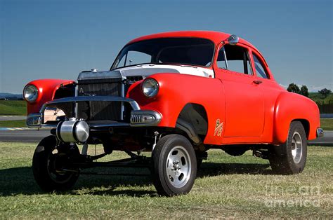 1951 Chevy Gasser Drag Race Car Photograph By Dave Koontz Free