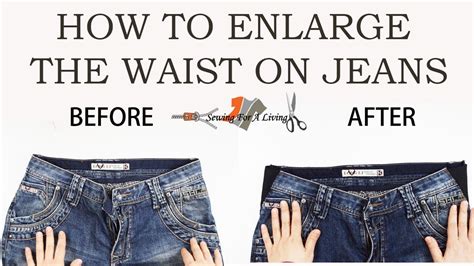 How To Extend The Waist Of Jeans