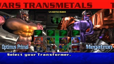 Transformers Beast Wars Transmetals All Characters Ps1 Youtube
