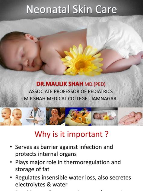 Neonatal Skin Care Pdf Infants Medical Specialties