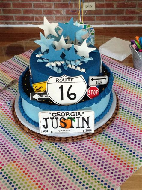 Something beautiful can be see in these 16 birthday cake ideas for boys, birthday cake and blue 16th birthday cakes for boys, they are cool photos practical tips for birthday cake: 16th birthday cake | Boys 16th birthday cake, 16 birthday ...
