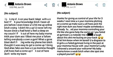 Disturbing Text Messages Released Showing Antonio Browns Terrible