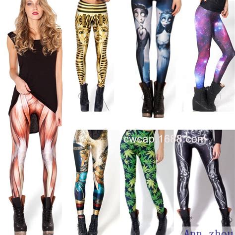 Plus Size Xxl S Galaxy Print Fitness Leggings For Women Pants Leggins Wholesale Skull Muscle