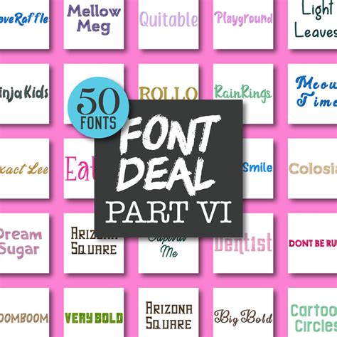 Embroidery Font Deal Part Vi 50 All New Machine Embroidery Fonts In One
