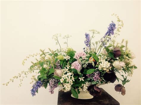 Constance Spry Style Arrangement Using Locally Grown Flowers By Amanda