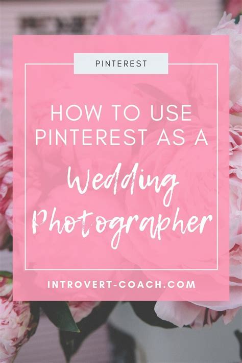 Wedding photography business slogans and taglines are a vital part of marketing and advertising, its strategy about your from your local town shop to the country level wedding photography business brand, these slogans focus their advertisement towards engaging more customers. How to Use Pinterest as a Wedding Photographer | Pinterest ...