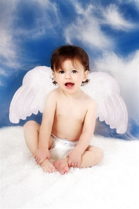 Little Angel Baby Boy Edit Only This Is Not My Image Th Flickr