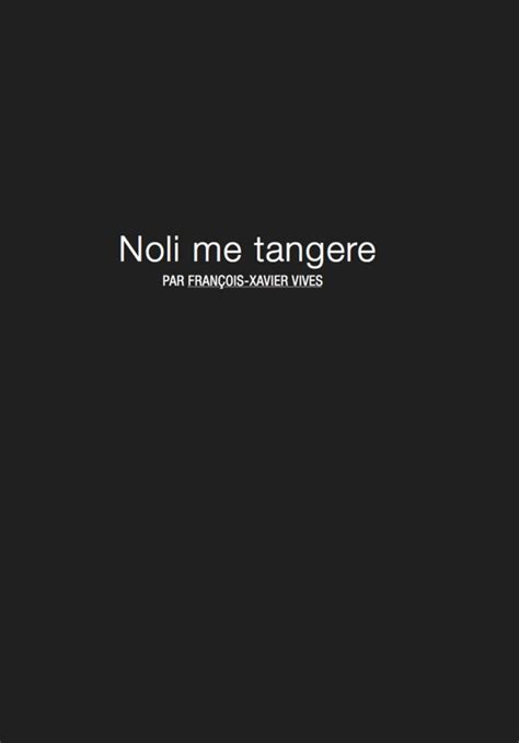 Noli Me Tangere 2004 Poster Fr 12261757px