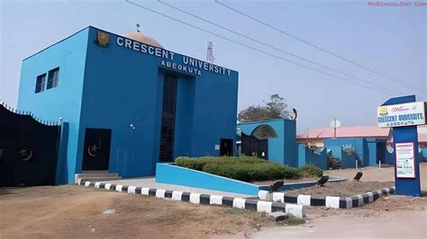 Crescent University Post UTME / DE Screening Form 2023/2024 • MySchoolGist